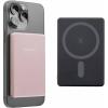 Intenso Intenso Power Bank MW5000 rose powerbanka Li-Pol, 5000 mAh, Dodávka energie, USB-C®, růžová