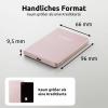 Intenso Intenso Power Bank MW5000 rose powerbanka Li-Pol, 5000 mAh, Dodávka energie, USB-C®, růžová