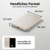 Intenso Intenso Power Bank MW5000 champagne powerbanka Li-Pol, 5000 mAh, Dodávka energie, USB-C®, champagne
