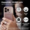 Intenso Intenso Power Bank MW10000 rose powerbanka Li-Pol, 10000 mAh, Dodávka energie, USB-C®, růžová, Indikátor stavu