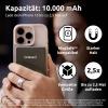 Intenso Intenso Power Bank MW10000 grey powerbanka Li-Pol, 10000 mAh, Dodávka energie, USB-C®, šedá, Indikátor stavu