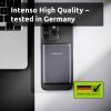 Intenso Intenso Power Bank MW10000 grey powerbanka Li-Pol, 10000 mAh, Dodávka energie, USB-C®, šedá, Indikátor stavu
