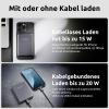 Intenso Intenso Power Bank MW10000 grey powerbanka Li-Pol, 10000 mAh, Dodávka energie, USB-C®, šedá, Indikátor stavu