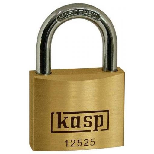 Kasp K12530D visací zámek na klíč, 30 mm, mosaz
