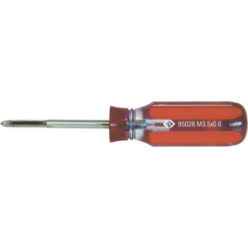 C.K 495028 univerzální prořezávač závitů metrický M3.5 x 0.6 0.6 mm HSS 1 ks