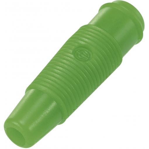 TRU COMPONENTS TC-R8-107 zdířka pro banánek zásuvka, rovná Ø pin: 4 mm zelená 1 ks