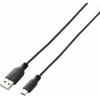 USB kabel USB Mini-B zástrčka, USB-A zástrčka 1.00 m černá SuperSoft opletení 1013322