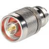 BKL Electronic 0419511 N adaptér N zpětná zásuvka - N zástrčka 1 ks