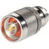 BKL Electronic 0419511 N adaptér N zpětná zásuvka - N zástrčka 1 ks