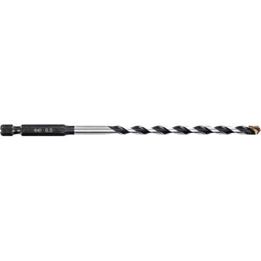 C.K T3114 06515 tvrdý kov víceúčelový vrták 6.5 mm Celková délka 150 mm šestihran 1 ks