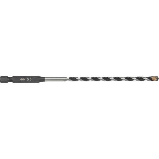 C.K T3114 05515 frézovací vrták na kov 5.5 mm Celková délka 150 mm šestihran 1 ks