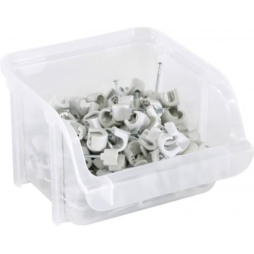 raaco 130080 skladový box transparentní 1 ks