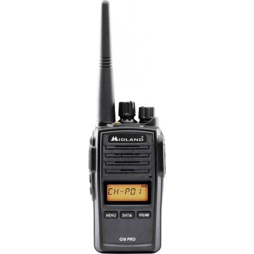 Midland Midland G18 Pro NC, PMR446 Funkgerät C1145.04 PMR radiostanice