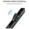LogiLink BT0069 selfie tyč černá s Bluetooth, zabudovaná baterie, integrovaný stativ