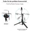 LogiLink BT0069 selfie tyč černá s Bluetooth, zabudovaná baterie, integrovaný stativ