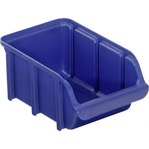 raaco 106900 skladový box stohovatelné (š x v x h) 103.0 x 74.0 x 165.0 mm modrá 1 ks