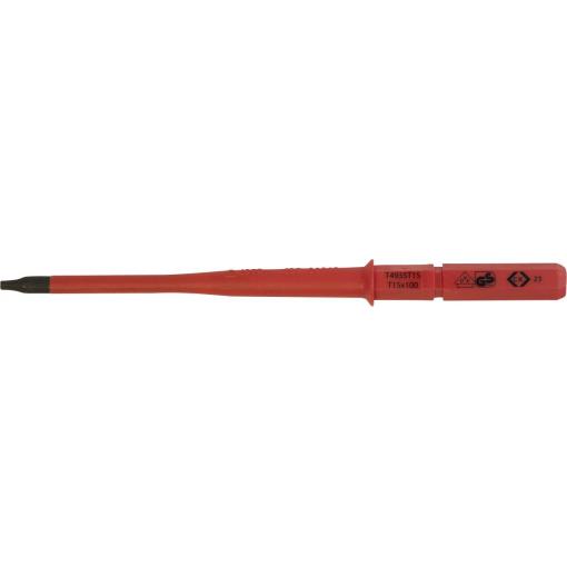 C.K T4935T15 pro elektrotechniky TORX výměnné bity s rukojetí T 15