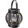 LED solární zahradní svítidlo Polarlite Rattan 160 PL-8220870, IP44, černá, N/A