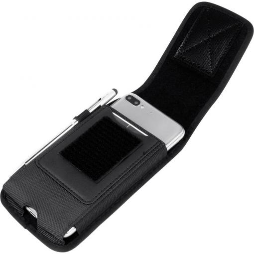 Xirrix pouzdro na opasek Universal Universal černá Kompatibilní s MagSafe 269284