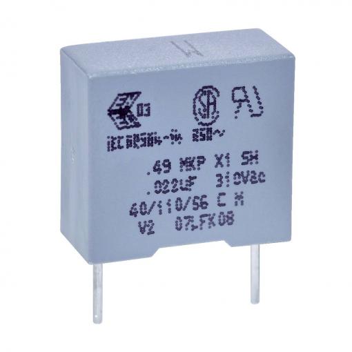 Kemet R49AI22200001M odrušovací kondenzátor MKP radiální 310 V/AC 20 % 1 ks
