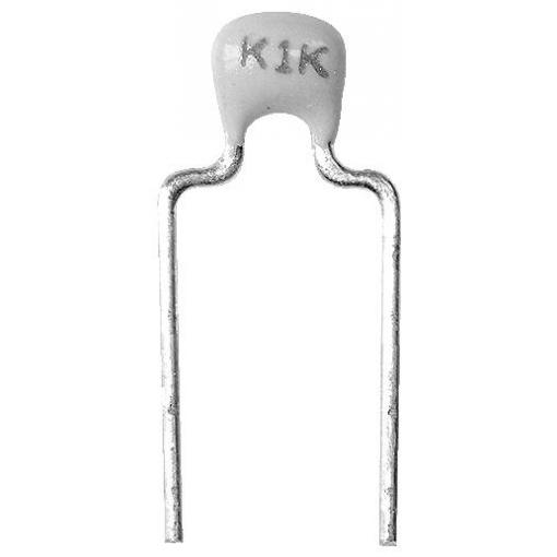Kemet keramický kondenzátor radiální 63 V/DC 10 % (d x š x v) 5.1 x 3.2 x 6.6 mm 1 ks