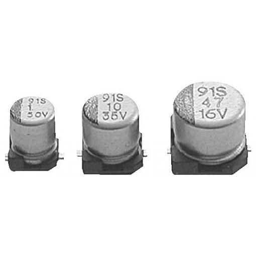 KJ Electronics elektrolytický kondenzátor 50 V 20 % 1 ks