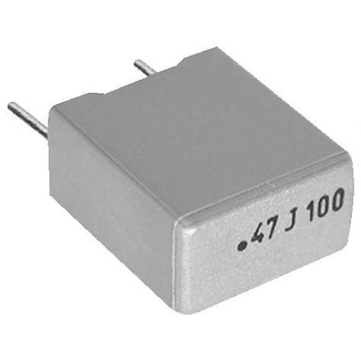 Kemet 1 ks fóliový kondenzátor MKT radiální 630 V/DC, 220 V/AC 10 % (d x š x v) 10.5 x 4.0 x 9.0 mm