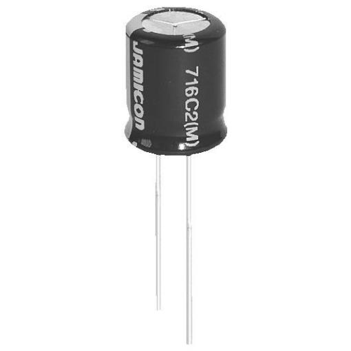Jamicon elektrolytický kondenzátor radiální 2 mm 47 µF 25 V 20 % (Ø x v) 5 mm x 11.0 mm 1 ks Tape