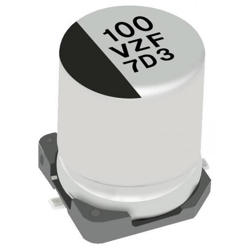 Panasonic elektrolytický kondenzátor 100 µF 35 V 20 % (Ø x v) 8 mm x 10.2 mm 1 ks