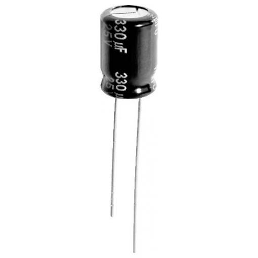 Panasonic elektrolytický kondenzátor radiální 33 µF 100 V 20 % (Ø x v) 8 mm x 11.5 mm 1 ks
