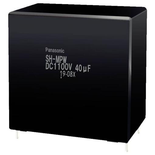 Panasonic fóliový kondenzátor radiální 8 µF 1.100 V 10 % (d x š x v) 41.0 x 22.0 x 36.0 mm 1 ks