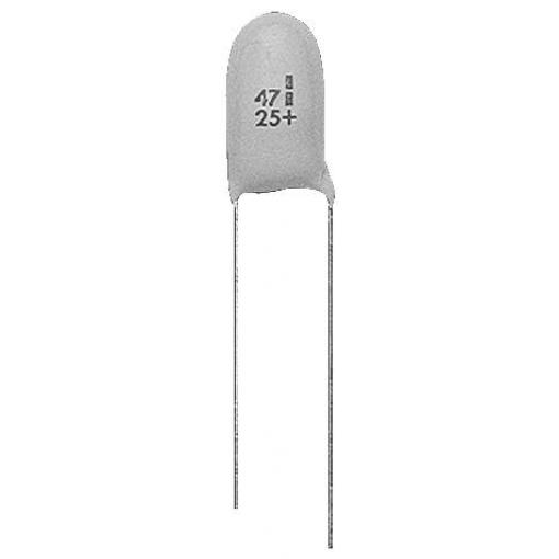 Xtron CTLE0F0476MHB Tantalový kondenzátor 25 V 20 % (š x v) 8.5 mm x 13.0 mm 1 ks