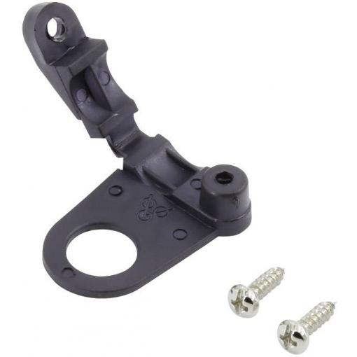 TRU COMPONENTS odlehčení tahu 5 mm, černá, 1 ks