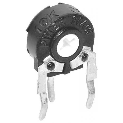 Piher PT6KH-254A2020 uhlíkový trimr lineární 0.1 W 250 kΩ 1 ks