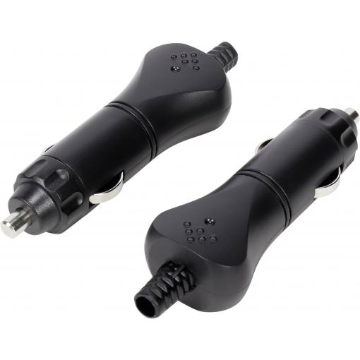TRU COMPONENTS Zástrčka do auta Proudová zatížitelnost (max.)=8 A 12 V/DC
