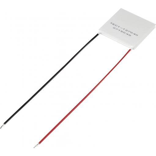 TRU COMPONENTS TEC1-127040 1389166 Peltierův článek, 33.4 W, 4 A, (d x š x v) 40 x 40 x 3.9 mm