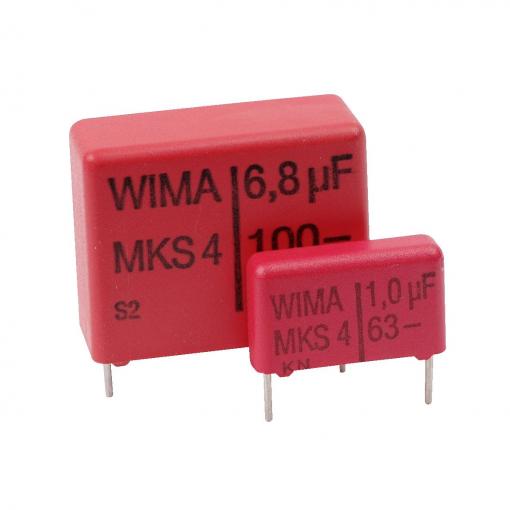 Wima 1 ks fóliový kondenzátor MKT radiální 400 V/DC, 200 V/AC 10 % (d x š x v) 31.5 x 11.0 x 21.0 mm