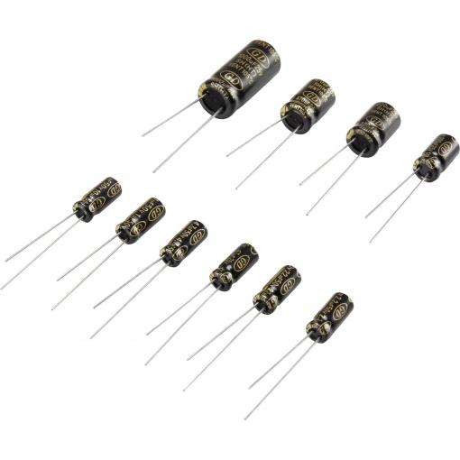 TRU COMPONENTS elektrolytický kondenzátor radiální 25 V, 50 V 120 ks