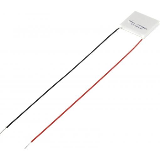 TRU COMPONENTS TEC1-127060 1389160 Peltierův článek, 51.4 W, 6 A, (d x š x v) 40 x 40 x 3.6 mm