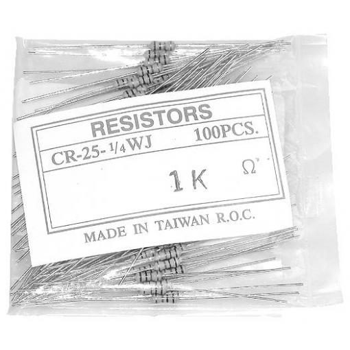 Yageo CFR-25JB-52-470R uhlíkový rezistor 470 Ω axiální 0207 0.25 W 5 % 1 ks Bulk