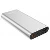 RealPower REALPOWER PB-20000 PD Pro powerbanka 20000 mAh, Dodávka energie, stříbrná, Indikátor stavu