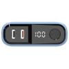 RealPower REALPOWER PB-10000 C powerbanka 10000 mAh, Dodávka energie, USB-C®, fialová, Indikátor stavu