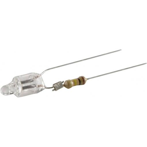 TRU COMPONENTS 1590259 doutnavka 115 V, 230 V 0.25 W konce vodičů červená 1 ks