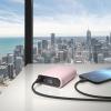 RealPower REALPOWER PB-10000 C powerbanka 10000 mAh, Dodávka energie, USB-C® (s napájením), růžová, Indikátor stavu