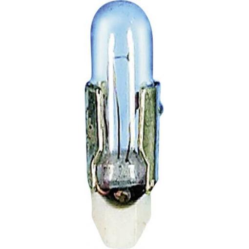 TRU COMPONENTS 1590297 telefonní zásuvné světlo 24 V 0.50 W Typ patice T4.5 čirá 1 ks