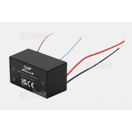 AC/DC měnič CLF APD15-12-W, 12 V / 1,25 A, izolovaný