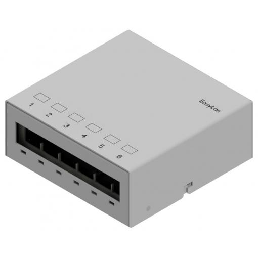 Easylan CKVPL0061E CKVPL0061E síťový patch panel šedá
