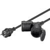 Prodlužovací kabel 2 zásuvky 25m GOOBAY 65436