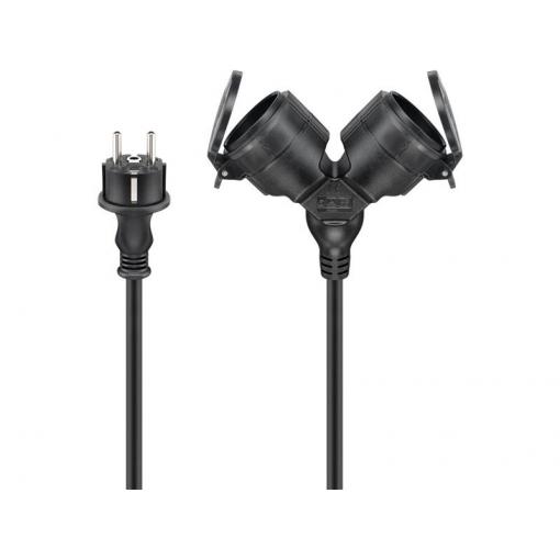 Prodlužovací kabel 2 zásuvky 25m GOOBAY 65436