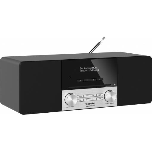 TechniSat DIGITRADIO 3 ASA 0000/3984 rádio s CD, DAB+, FM, CD, Bluetooth, vč. dálkového ovládání, s USB nabíječkou, černá